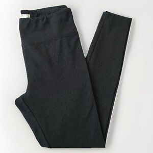 Matty M Women's Dark Grey Legging Medium Thick Stretchy Comfort